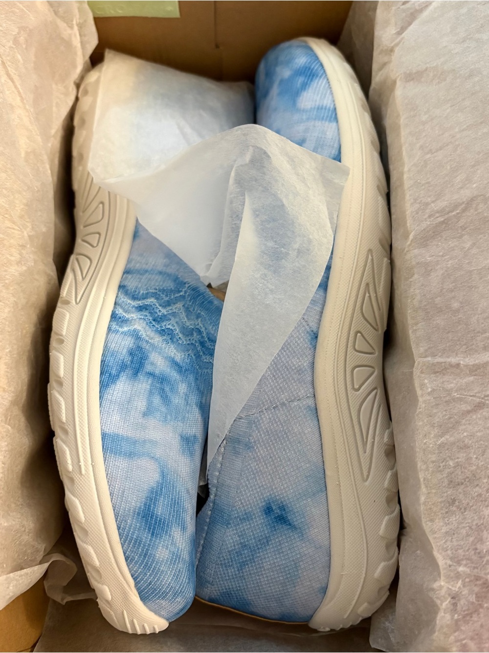 Skechers Reggae Fest Colorflage Blue Relaxed Fit Womens Size 8.5 Comfort Shoes - Picture 10 of 16